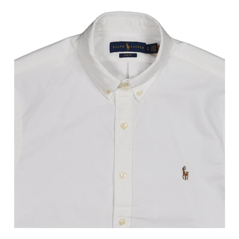 Slim Fit Oxford Shirt Bsr White
