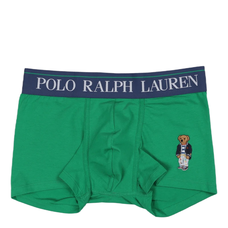 Polo Bear Stretch Cotton Trunk Cruise Green Bear