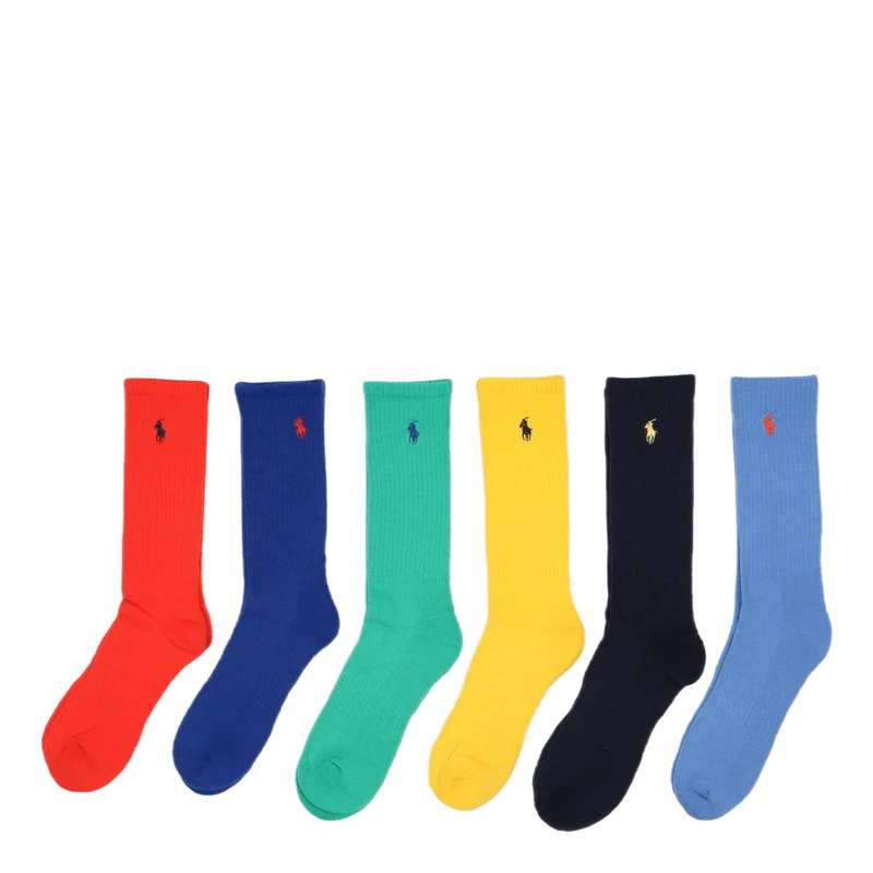 6-Pack Crew Sock