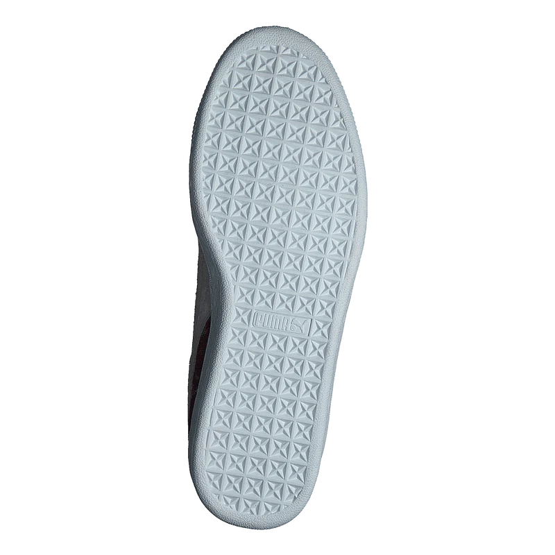 Suede Classic+ Cabernet-white