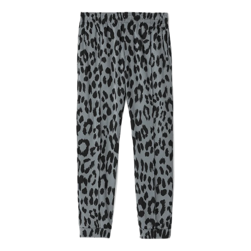 Leopard Jacquard Jogging Trous Blue