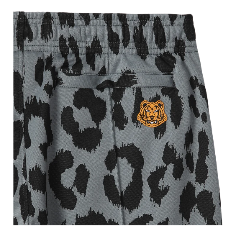 Leopard Jacquard Jogging Trous Blue