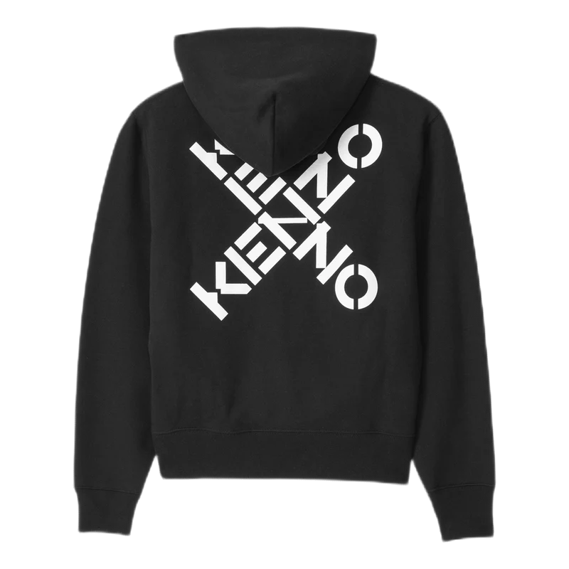 Kenzo Sport Triple X Hoodie Black