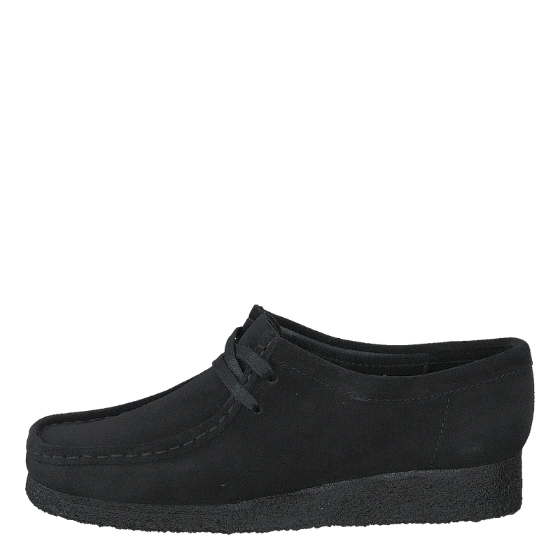 Wallabee Black Suede