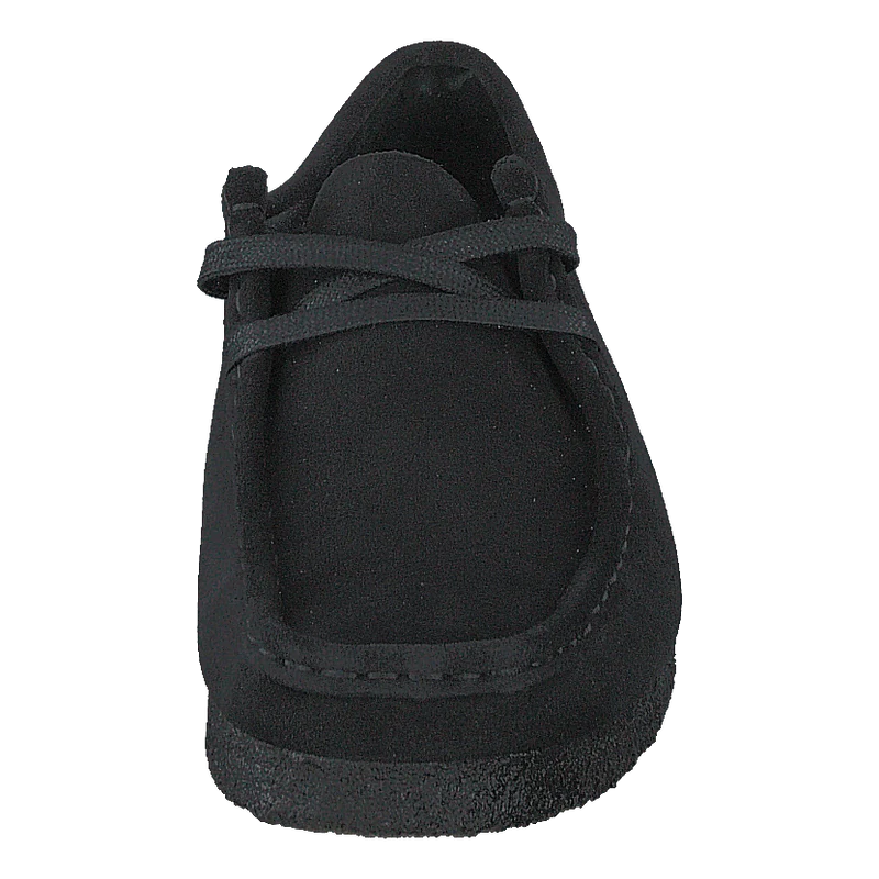 Wallabee Black Suede