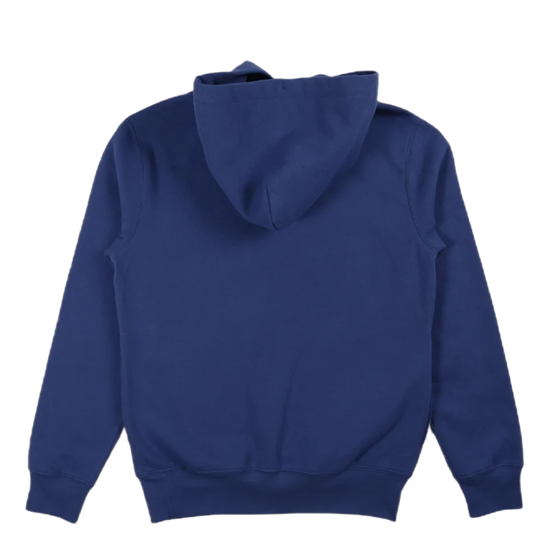 Polo Bear & Big Pony Fleece Hoodie Blue
