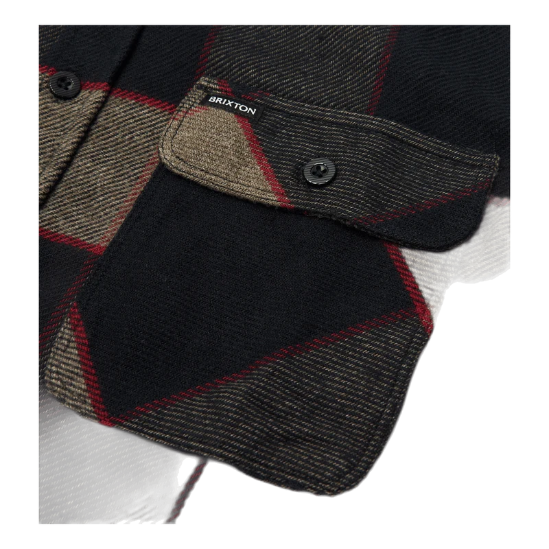 Bowery L/s Flanell Gray