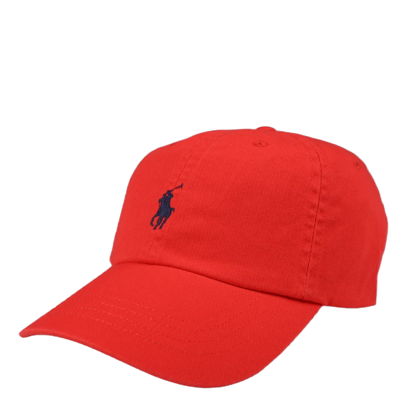 Cotton Chino Ball Cap Tomato