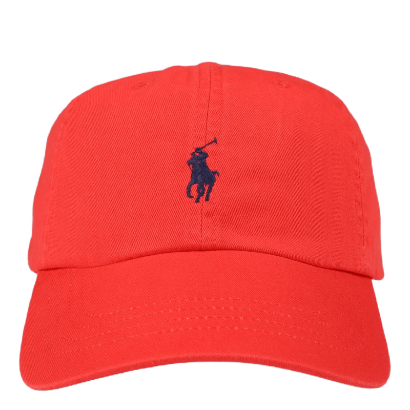 Cotton Chino Ball Cap Tomato
