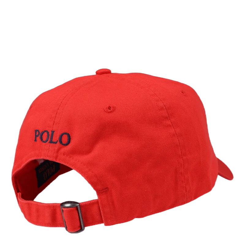 Cotton Chino Ball Cap Tomato