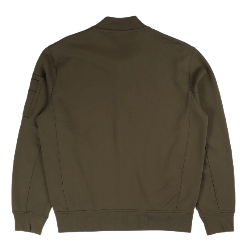 Double-Knit Bomber Jacket Company Olive/C9760
