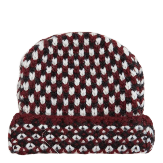 Marni Hat Burgundy