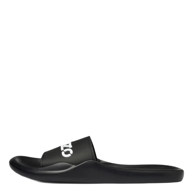 Mens Pool Kenzo Logo Flip Flop Black