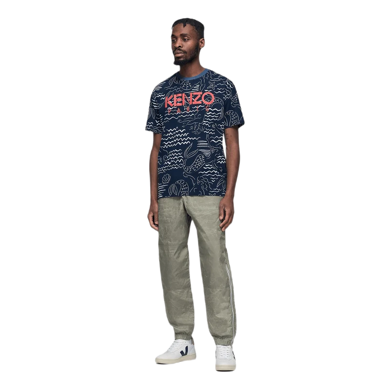 Zipped Trousers Khaki