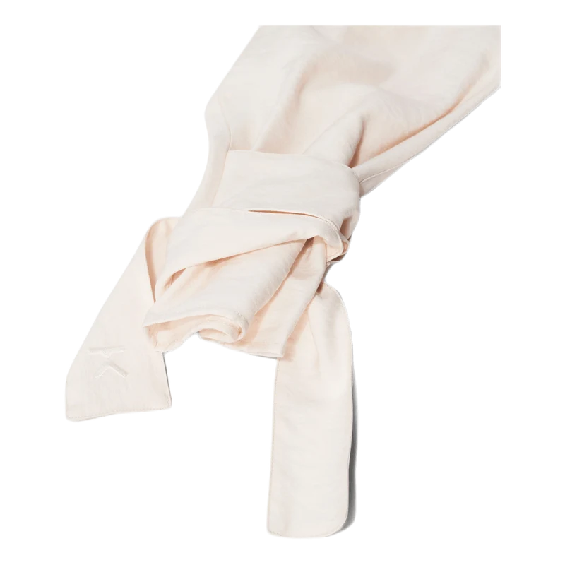 Trench Coat-style Shirt White