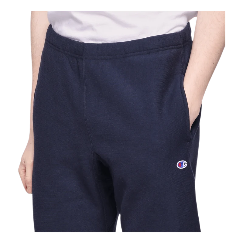 Elastic Cuff Pants Blue