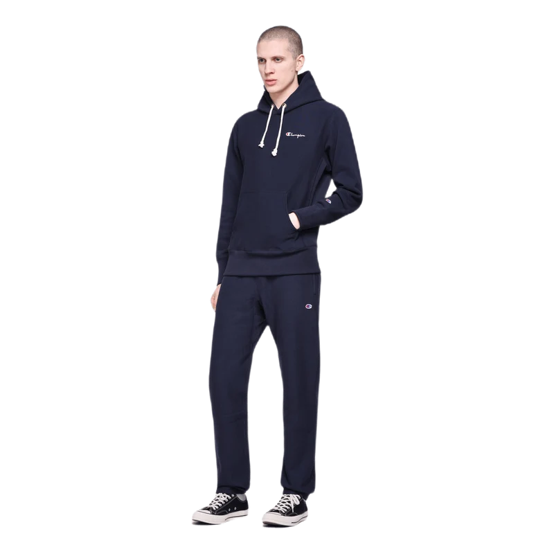 Elastic Cuff Pants Blue