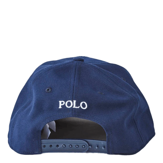 Twill High-Crown Ball Cap Navy
