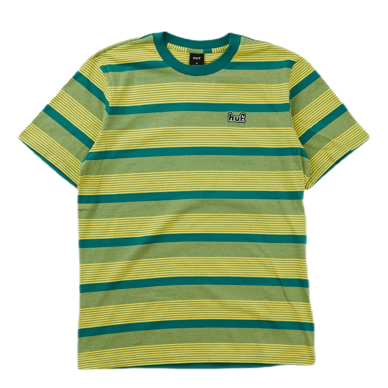 Berkley Stripe S/s Knit Top Lemon
