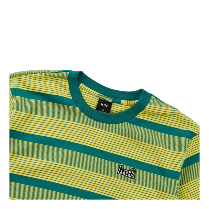 Berkley Stripe S/s Knit Top Lemon