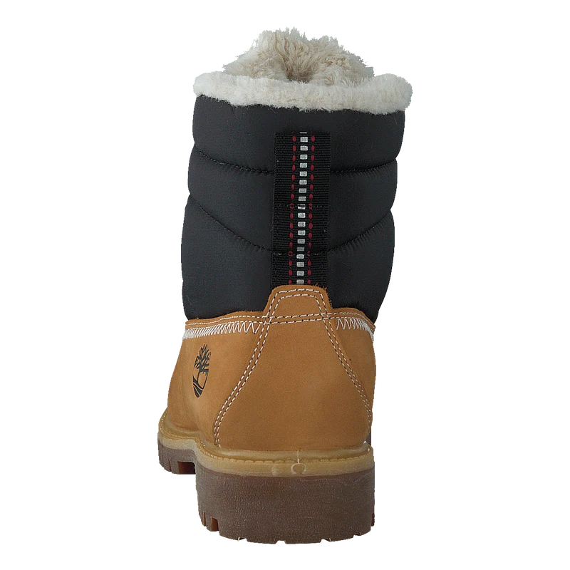 6" Heritage Puffer Bt Wht Wheat