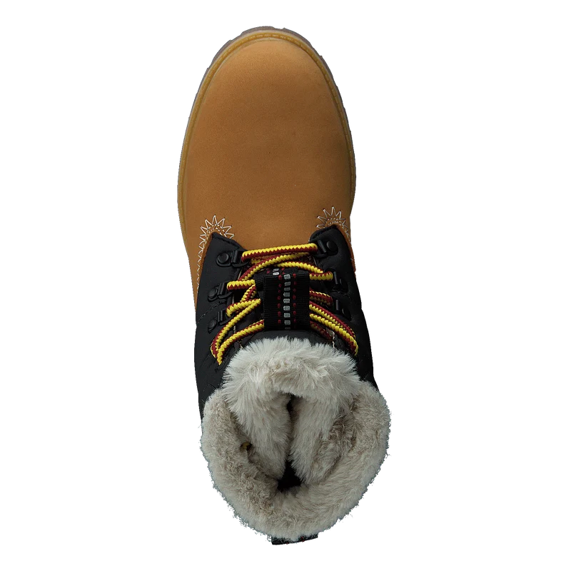 6" Heritage Puffer Bt Wht Wheat