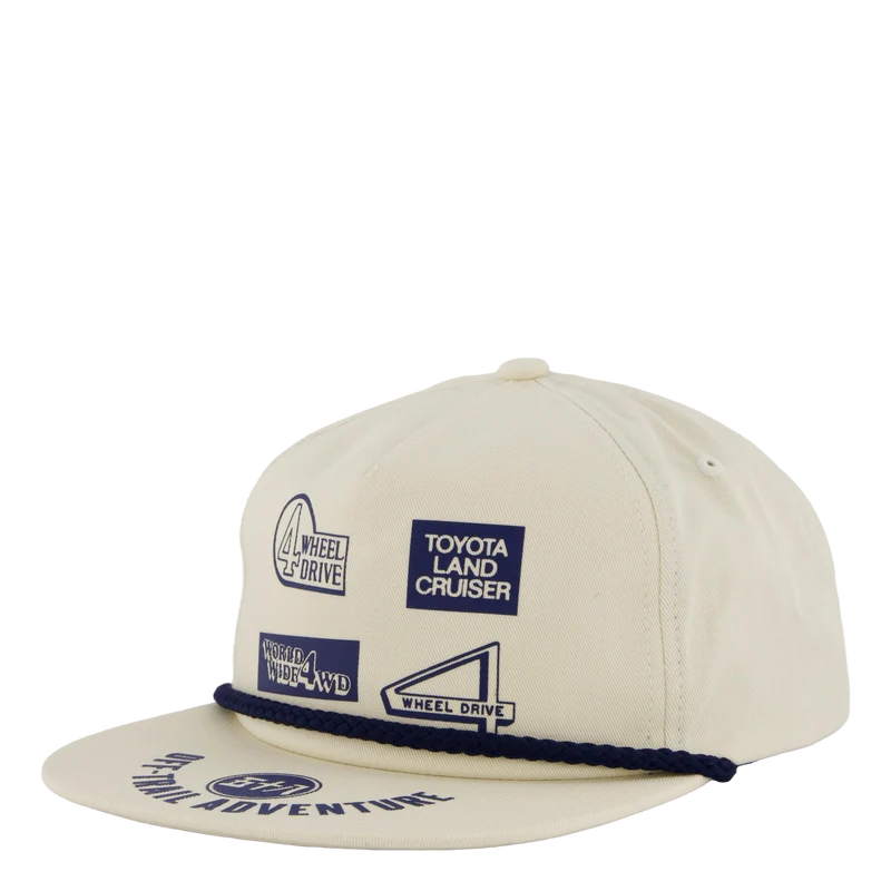 4 Wheel Drive Trucker Hat Natural