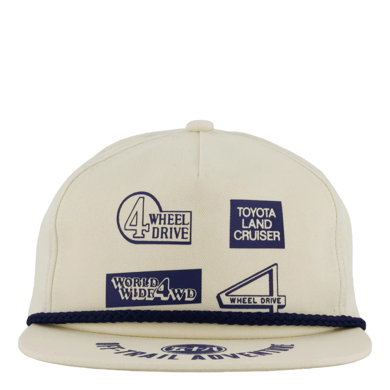 4 Wheel Drive Trucker Hat Natural