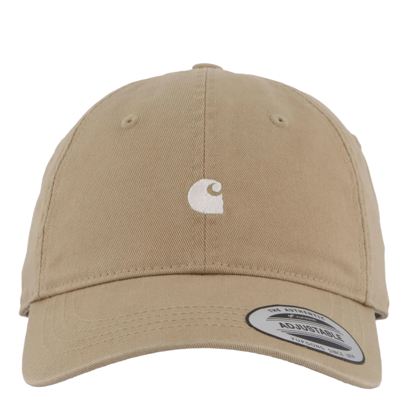 Madison Logo Cap Sable / White