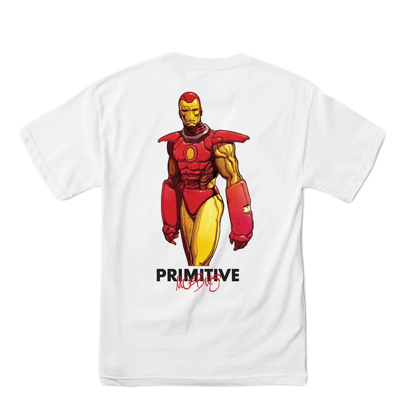 X Moebius X Marvel Iron Man Te White