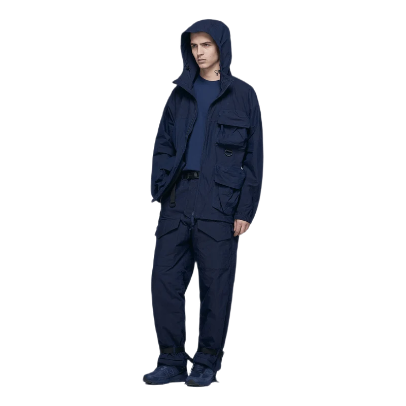 X Snow Peak Indigo C/n Down Pa Blue