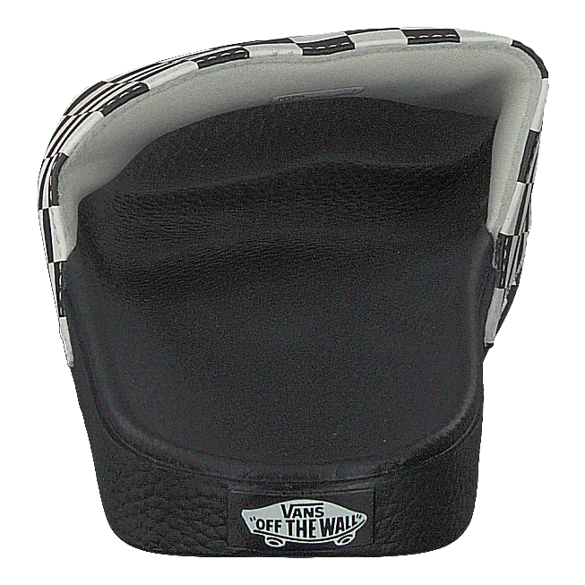 Mn Slide-on Checker White