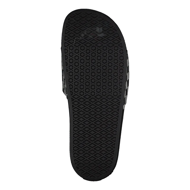 Mn Slide-on Checker White