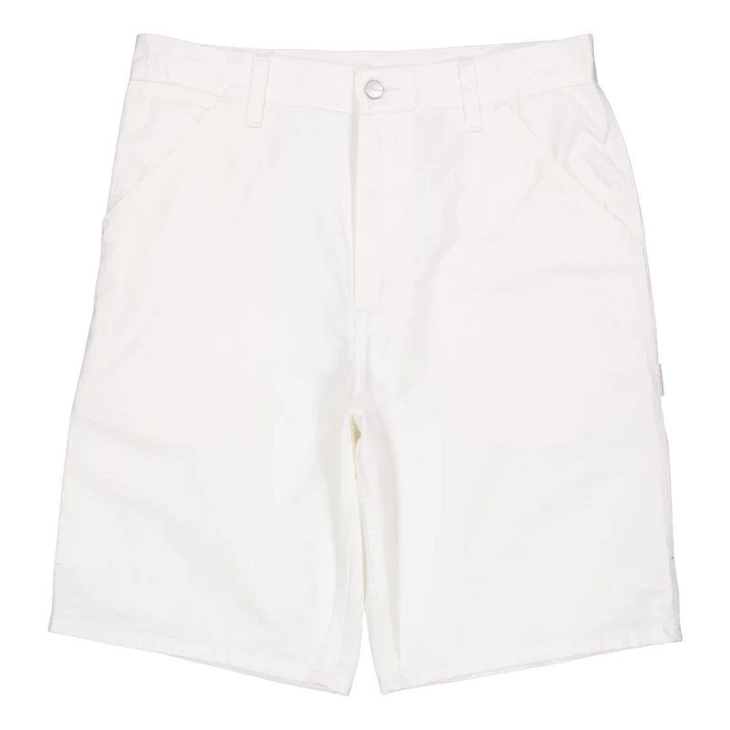 Single Knee Short Off-white
