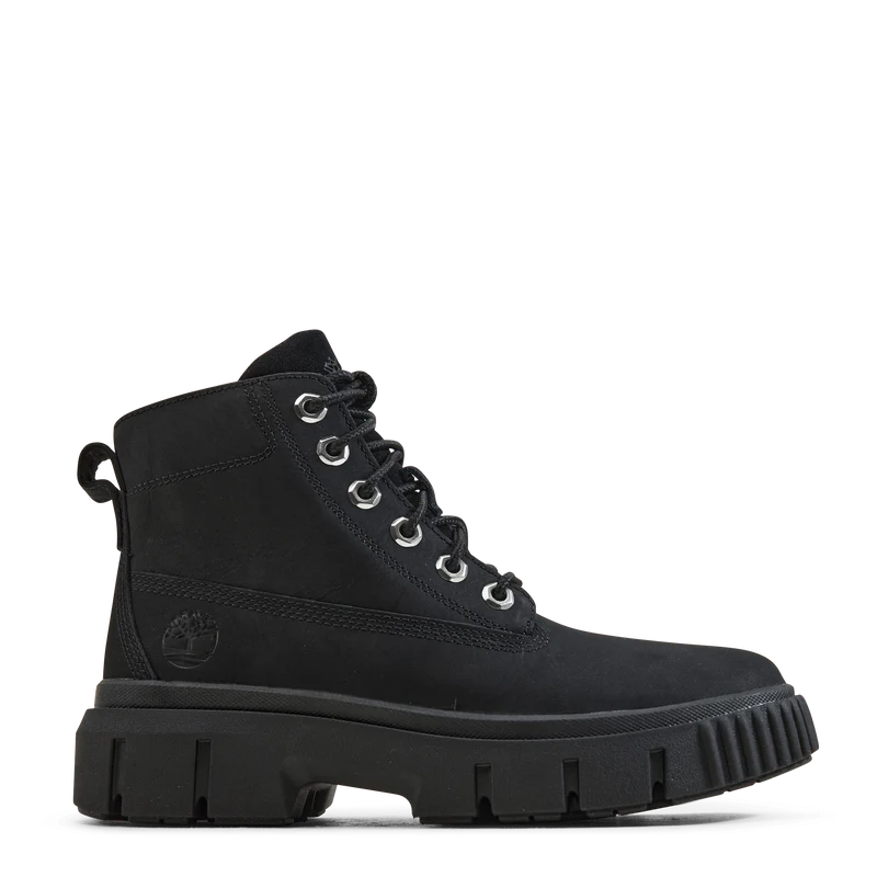 Greyfield Leather Boot Black