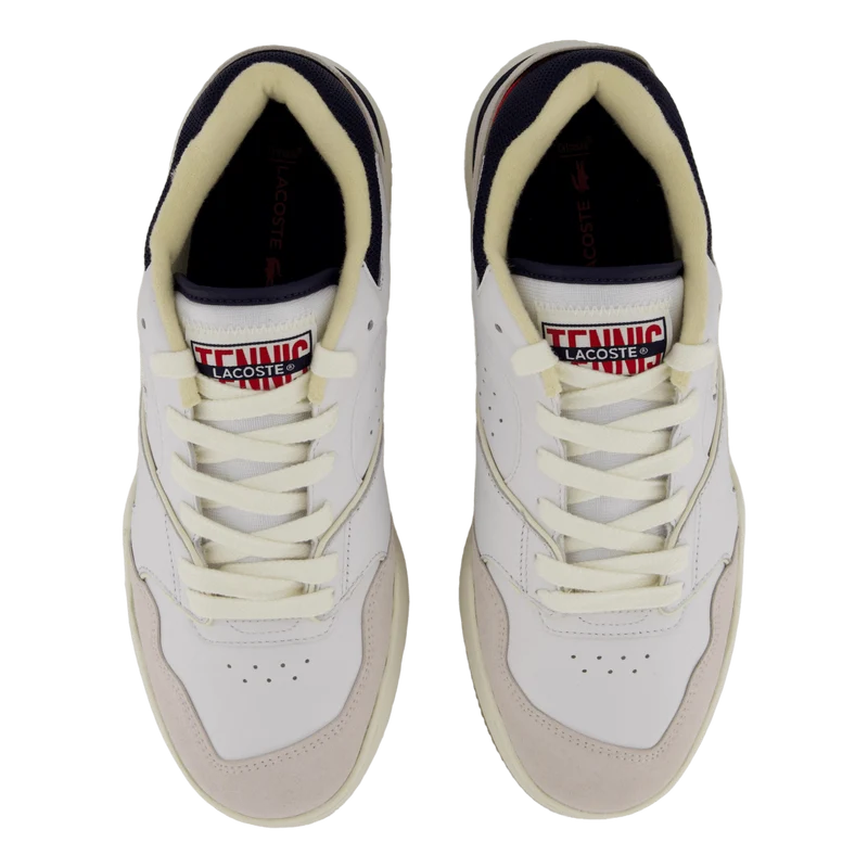 Lineshot Leather Sneakers 40f Off Wht/gum