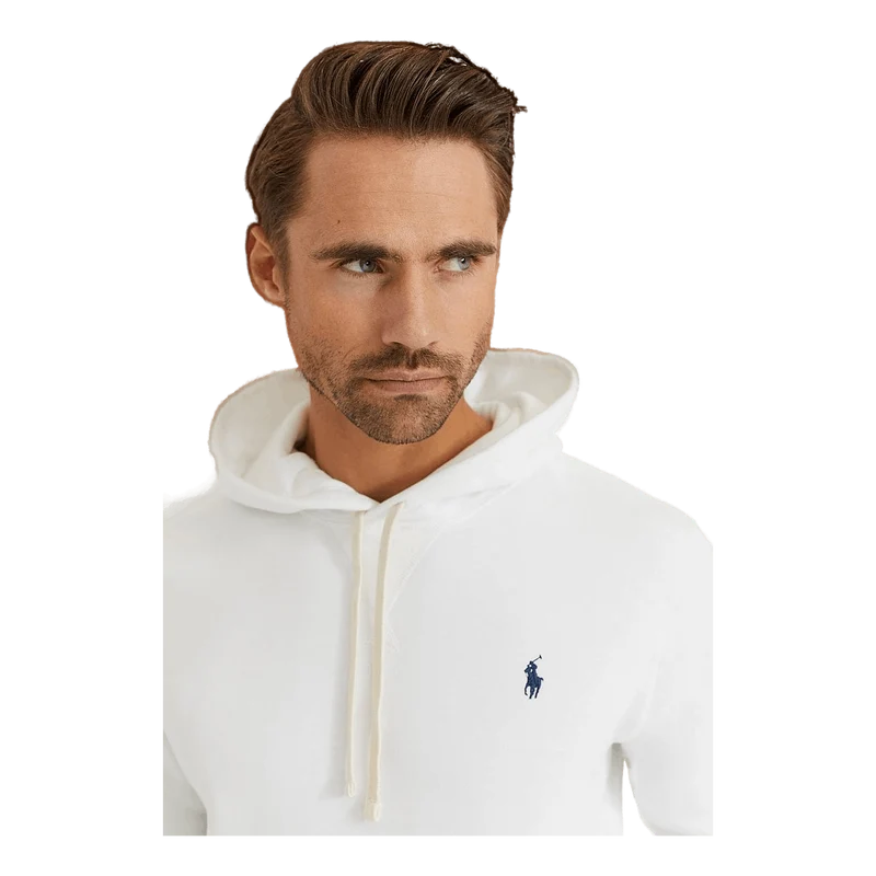 The RL Fleece Hoodie White/C7996