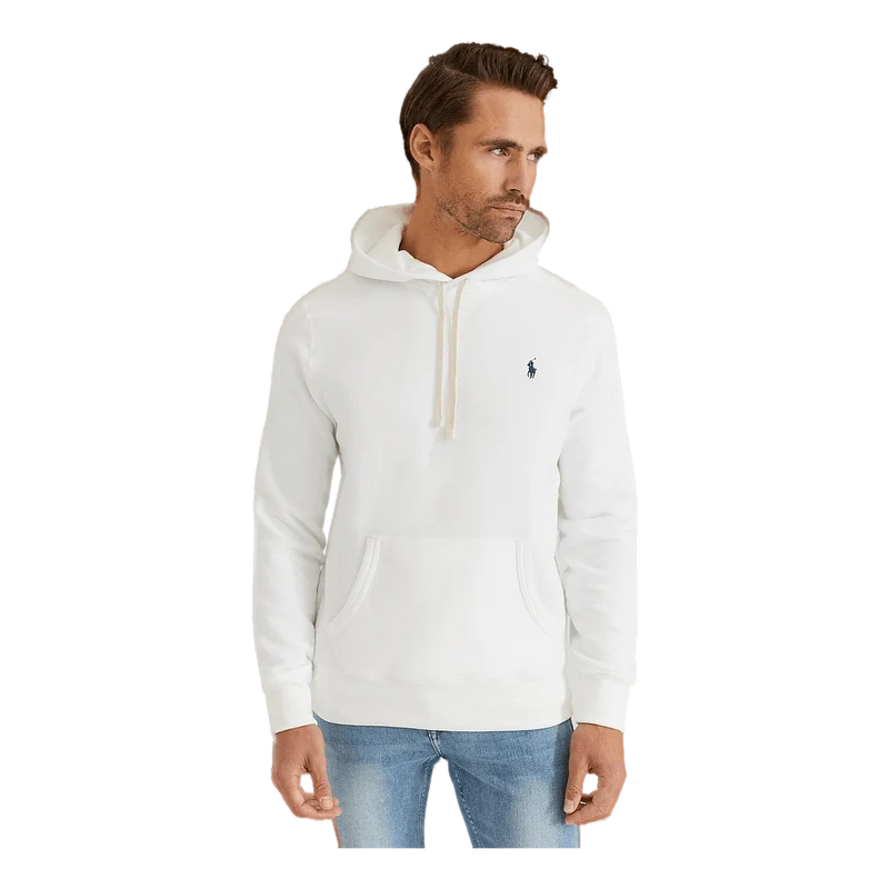 The RL Fleece Hoodie White/C7996