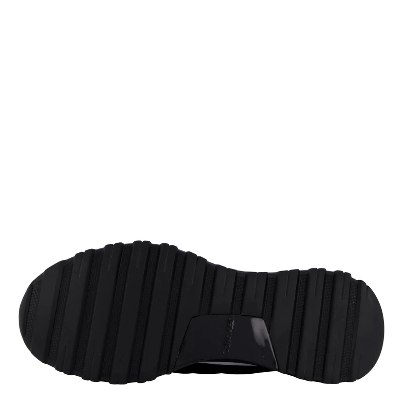 Runner Slip On W/zip Mix M Ck Black