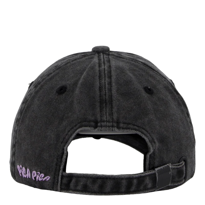 Disco Dad Cap Washed Black