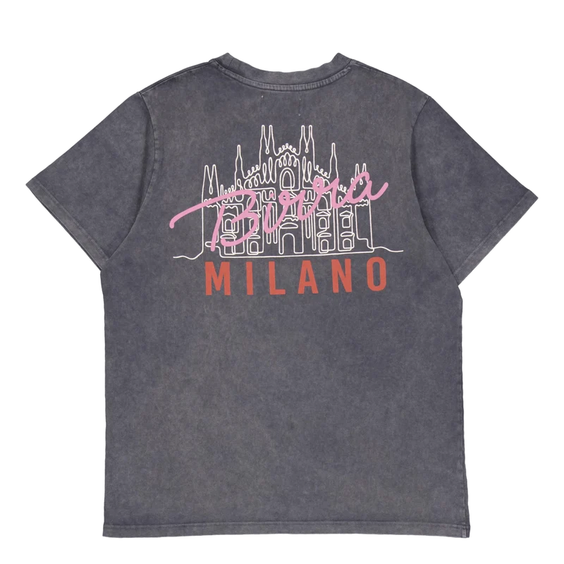 Birra Milano T-shirt Washed Black