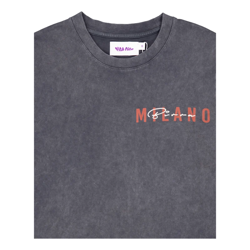 Birra Milano T-shirt Washed Black