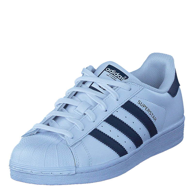 Superstar Ftwr White/Collegiate Navy/Wht