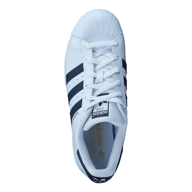 Superstar Ftwr White/Collegiate Navy/Wht