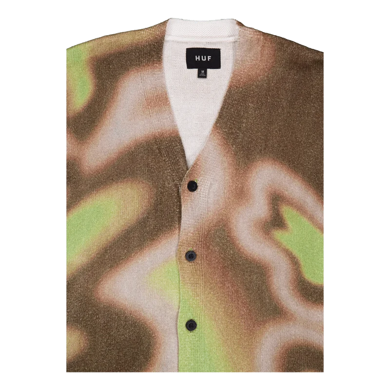 Space Dust Cardigan Mud