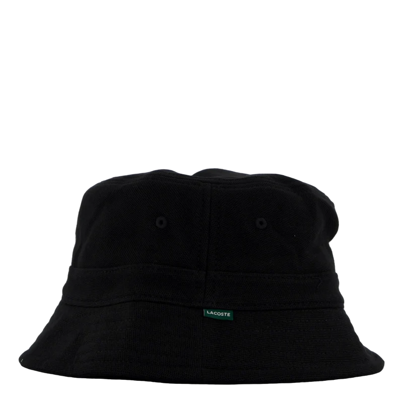 Pique Bucket Hat 031 Black