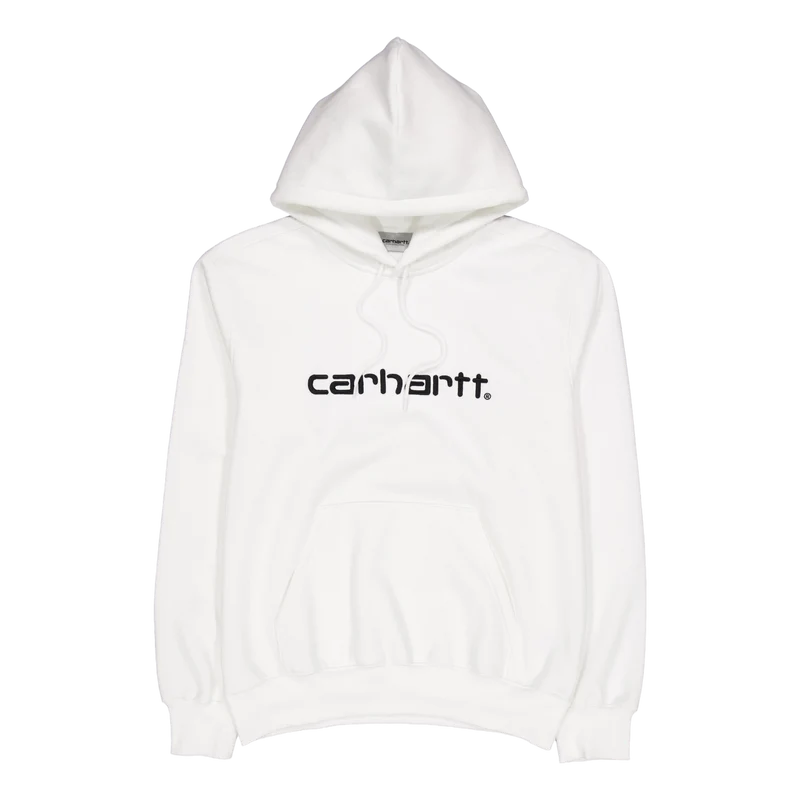 Hooded Carhartt Sweat White / Black