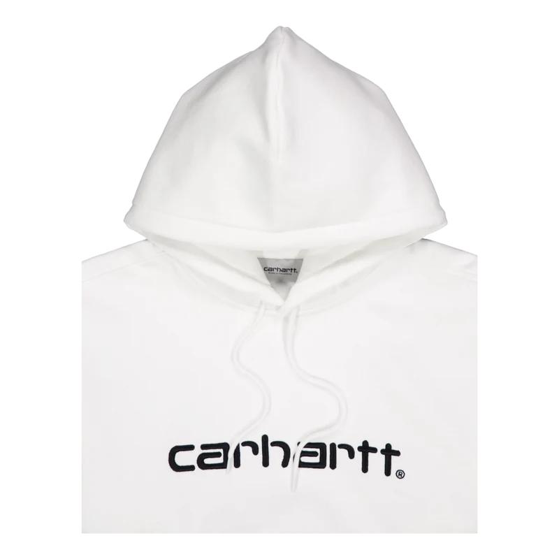 Hooded Carhartt Sweat White / Black