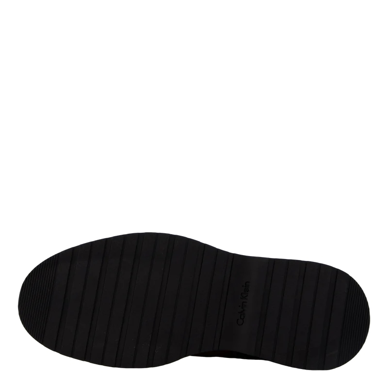 Lace Up Boot W/ Zip Suede Snuff Brown