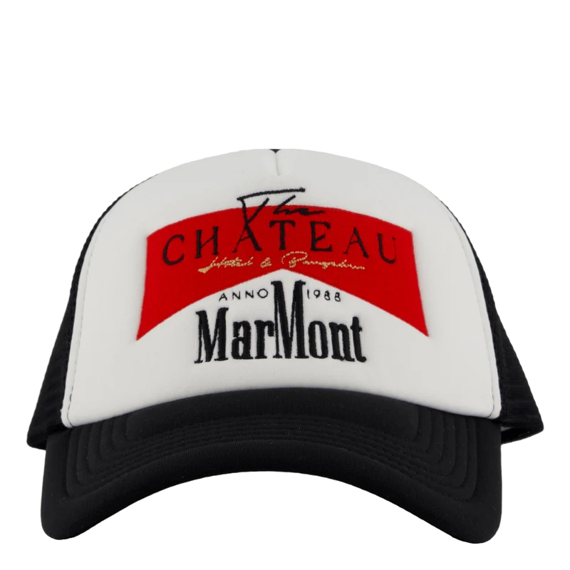 Chateau Marmont Trucker Cap Black